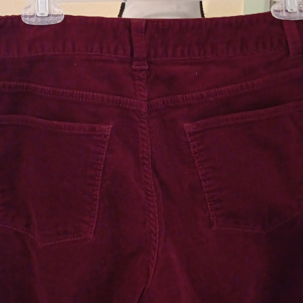 Talbots Heritage Burgundy Corduroy Pants - Picture 9 of 9